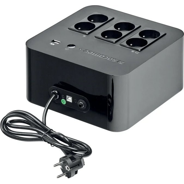 Socomec NETYS PL NPL-0600-F surse neîntreruptibile de curent (UPS) Standby (Offline) 0,6 kVA 360 W 6 ieșire(i) AC