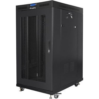 Lanberg Stojacia skriňa 19 palcov 22U 800x1000 dverí (FF01-8022-23BL)
