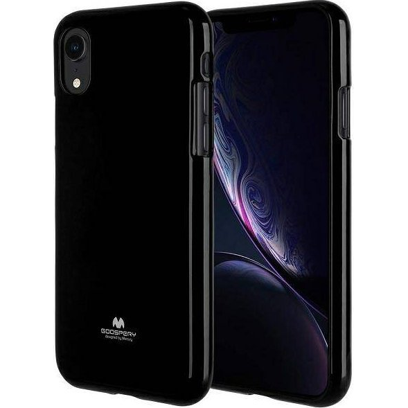 Mercury Jelly Apple iPhone 14 szilikon tok, fekete (Pok005734)