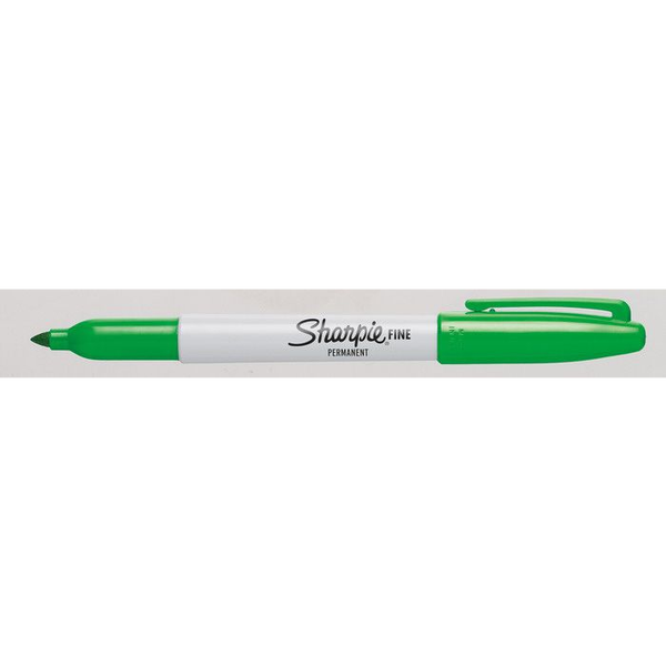 Sharpie Papermate Fine zöld permanent marker