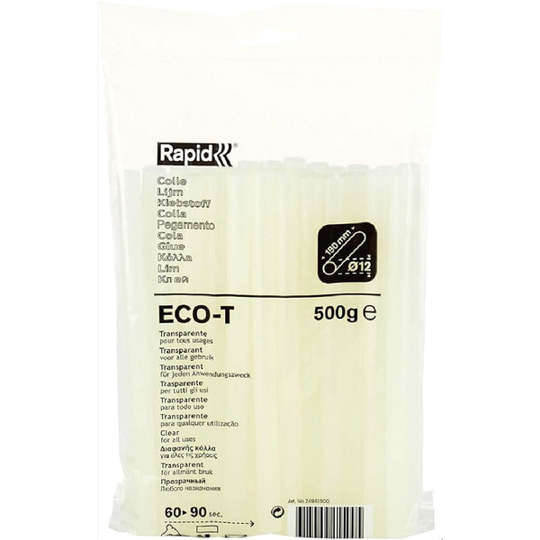 RAPID Ragasztópatron, 12×190 mm, univerzális, 500 g, tasak