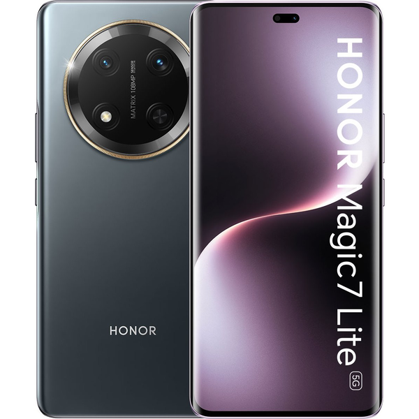 Honor Magic7 Lite 17,2 см (6.78") Android 14 5G UBS тип C 8 GB 512 GB 6600 mAh Черен