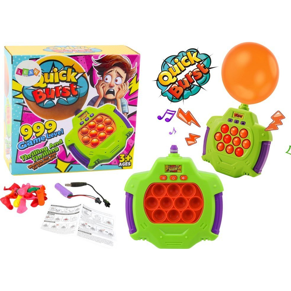 Pop-It Elektronikus Konzolos Arcade Játék Exploding Ballons (20954)