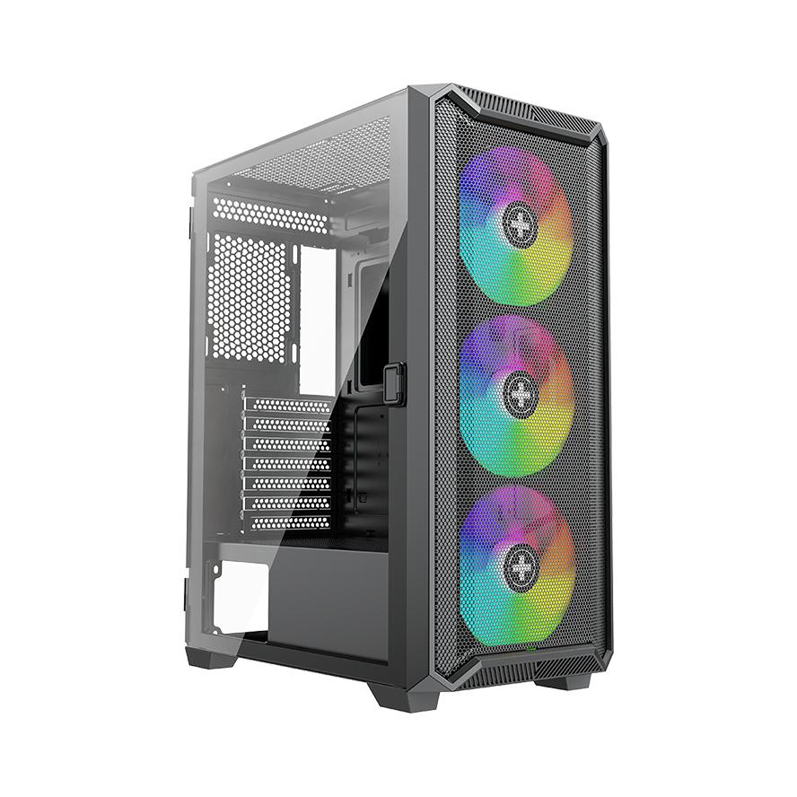 Xilence Xilent Blade II XG161 Számítógépház - Fekete (X613)