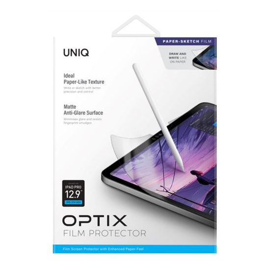 Uniq Optix Paper Sketch Apple iPad Pro 12.9" (2018/2020/2021) Хартиен протектор за екран (63064) (u63064)
