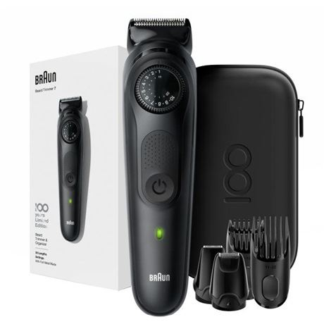 Braun Special Max BT7040 Planžetový holiaci strojček Zastrihávač Čierna