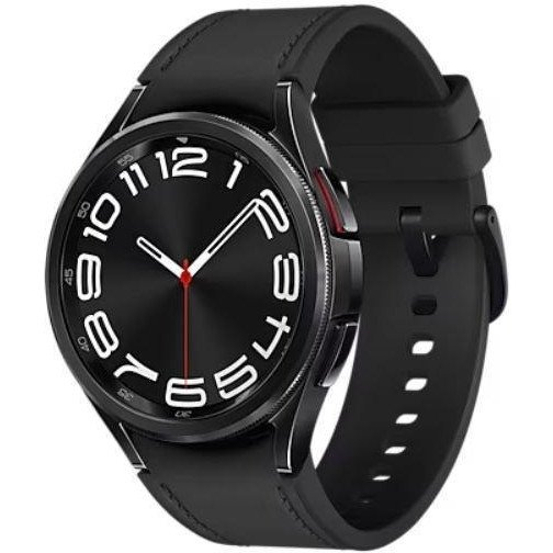 Samsung Galaxy Watch6 Classic SM-R960NZKAEUA Смарт часовник и спортен часовник 3,81 см (1.5") OLED 47 мм Цифров 480 x 480 пиксела Тъчскрийн Черен Wi-Fi GPS (сателитен)