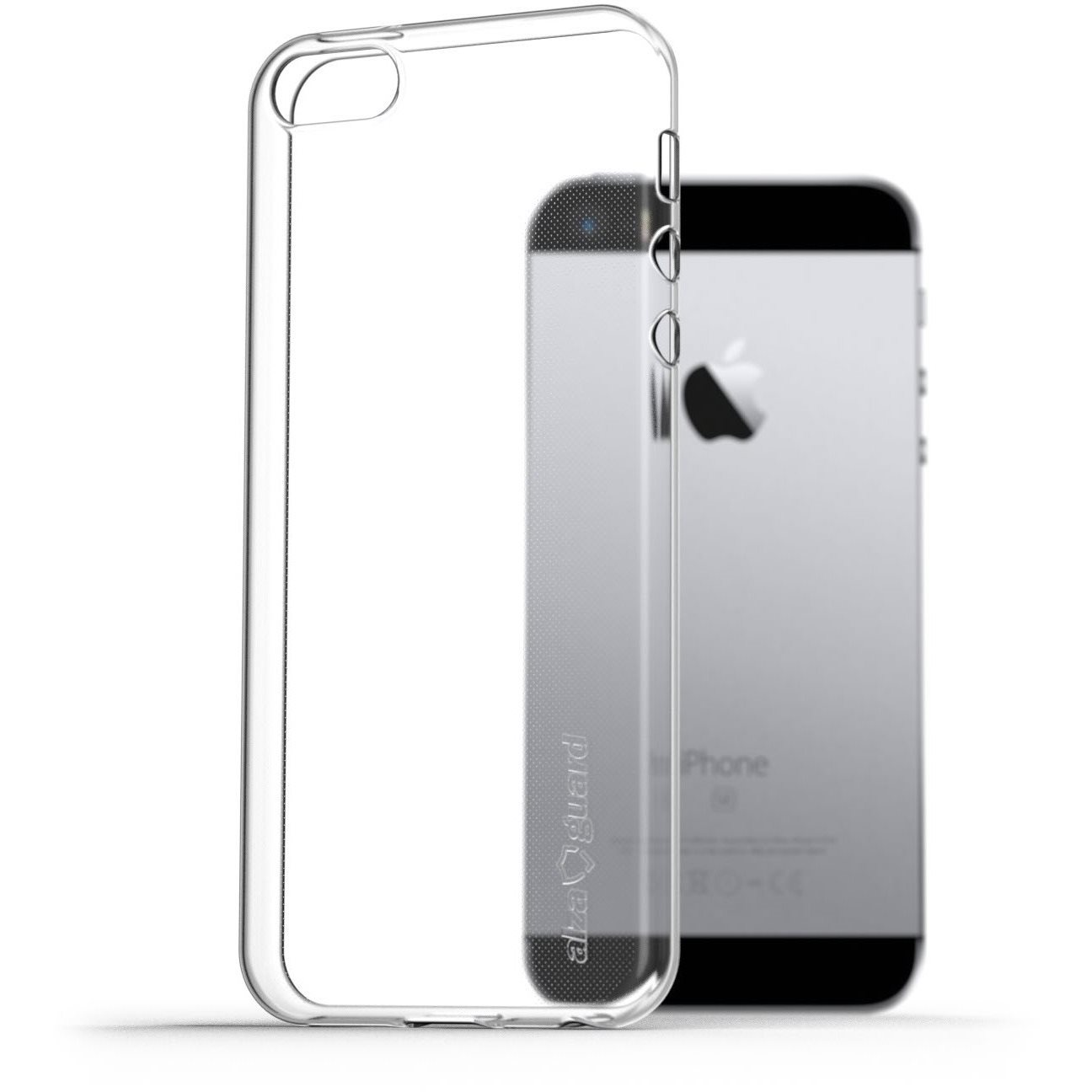 AlzaGuard Crystal Clear TPU Case iPhone 5 / 5S / SE tok (AGD-PCT0014Z)