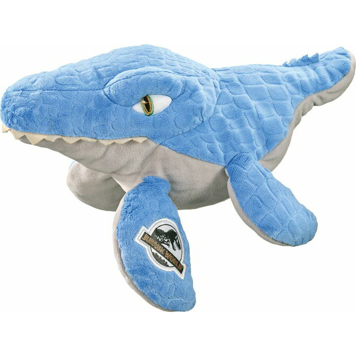 Schmidt Spiele Jurassic World Mosasaurus vizi lény plüss figura - 29 cm (42759)