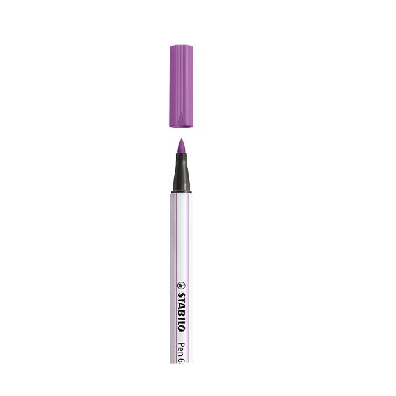STABILO Pen 68 brush filtpen Violet 1 stk