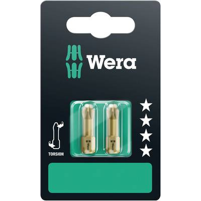 Wera 2 db 855/1 TH PZ kereszthornyú PZ 1 bit 05073370001 Pozidriv Hossz:25 mm (05073370001)