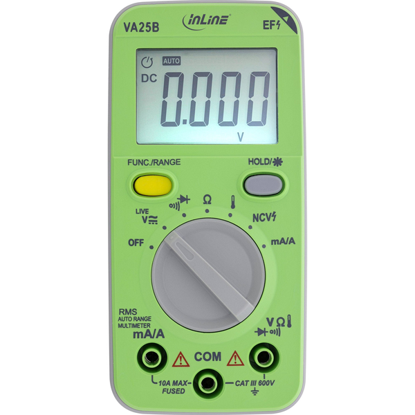 InLine 43117A multimeter Digitalt multimeter CAT III 600V