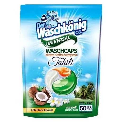 Kapsle na praní Der Waschkonig 50 ks