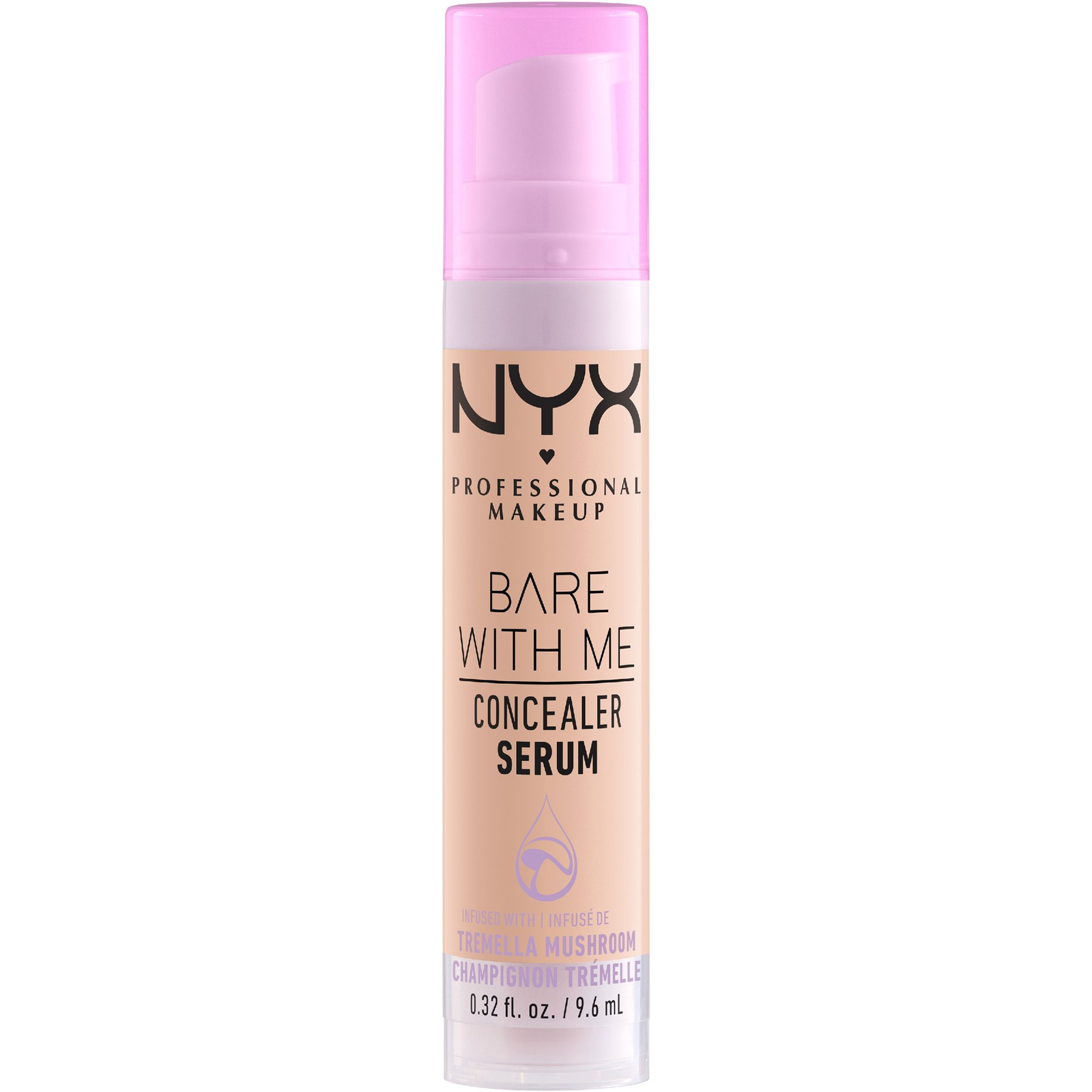 NYX PROFESSIONAL MAKEUP Bare With Me Serum &amp; Calm Concealer 02 Light 9,6 ml (800897129774)