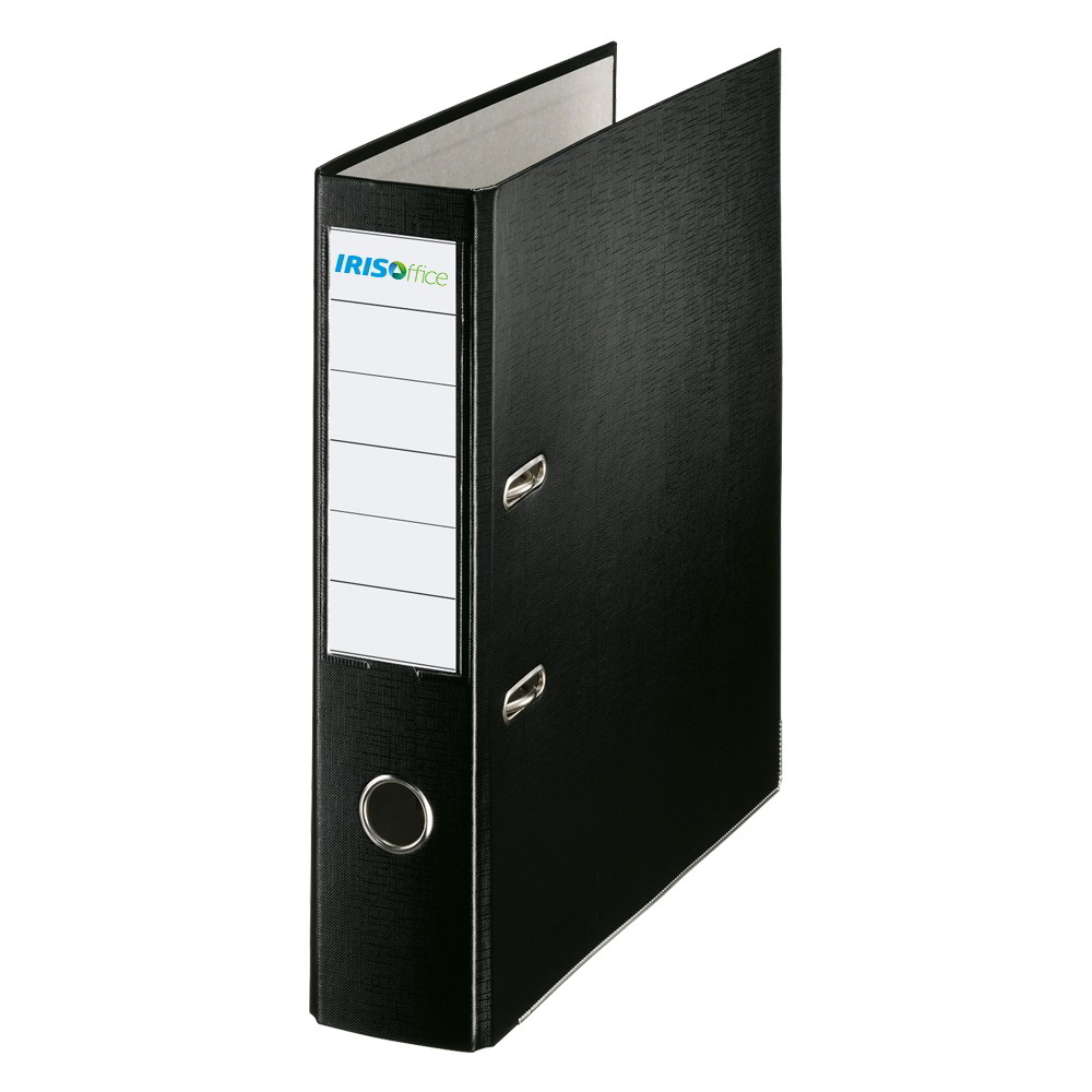 IRISOffice A4 7,5cm iratrendező - Fekete (623834)