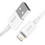 Baseus Superior USB kábel a Lightning , 2,4 A, 1m, fehér (CALYS-A02)