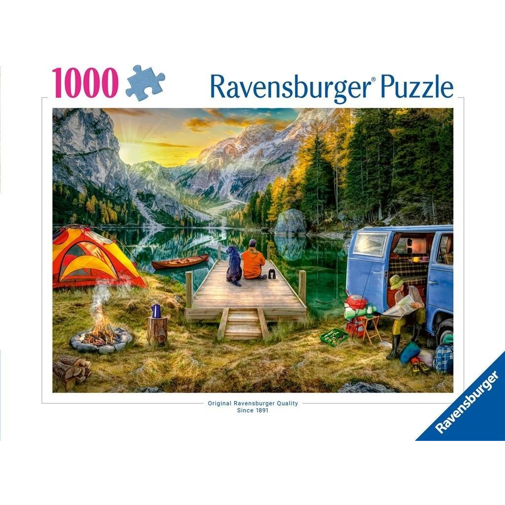 Ravensburger 1000 db-os Puzzle - Kempingezés 12000568 (635705)