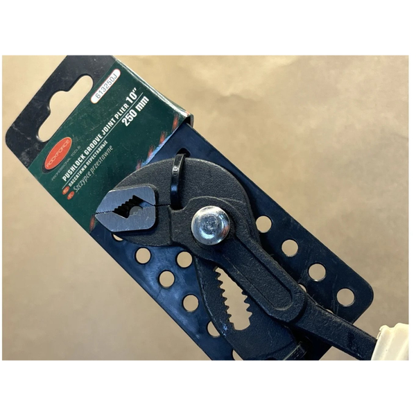 Rockforce Szczypce przestawne hydrauliczne z drobnym suwiem i przyciskiem stabilizującym CR-V 10"-250mm