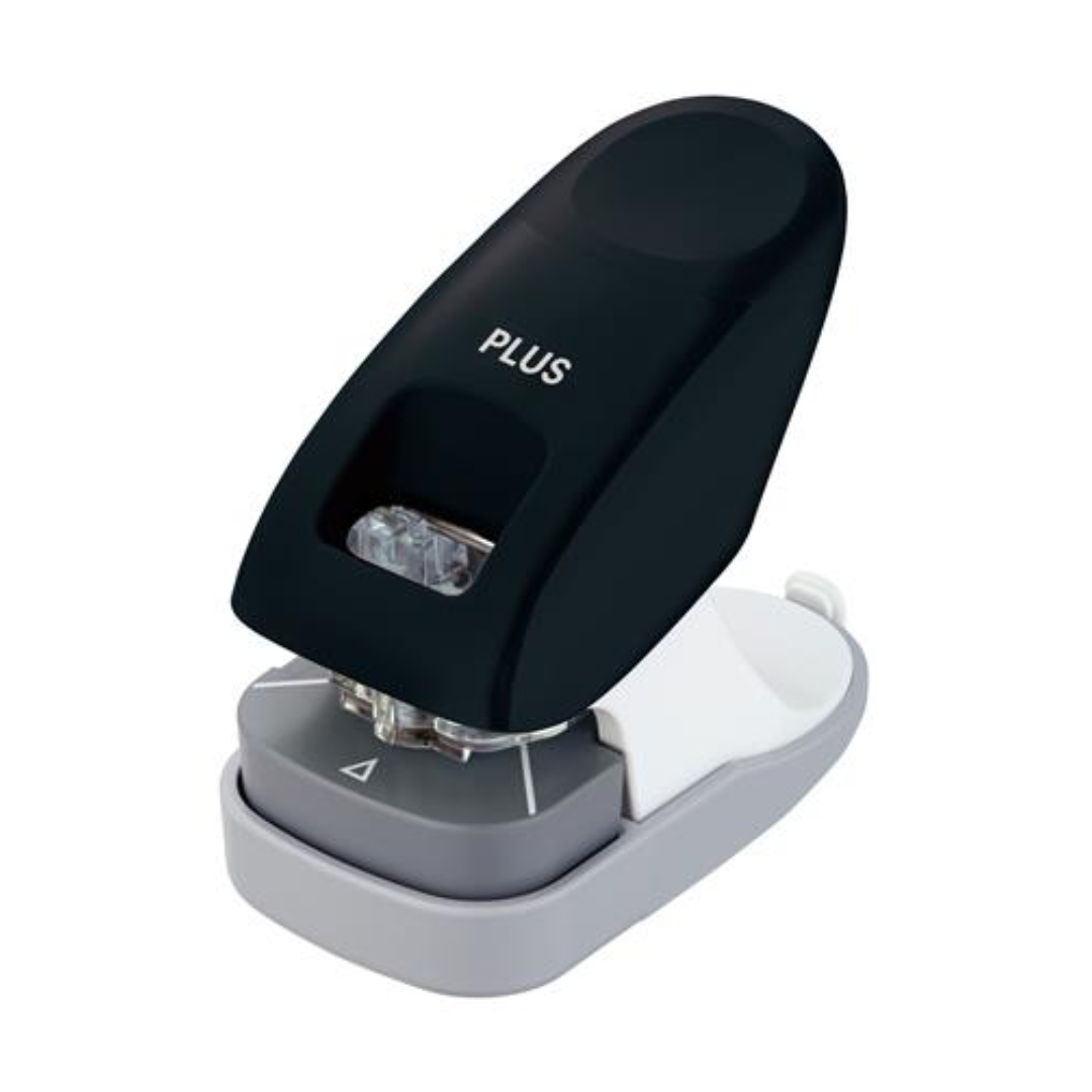 Plus 10 lap kapacitású Kapocs nélküli tűzőgép - Fekete (31236)