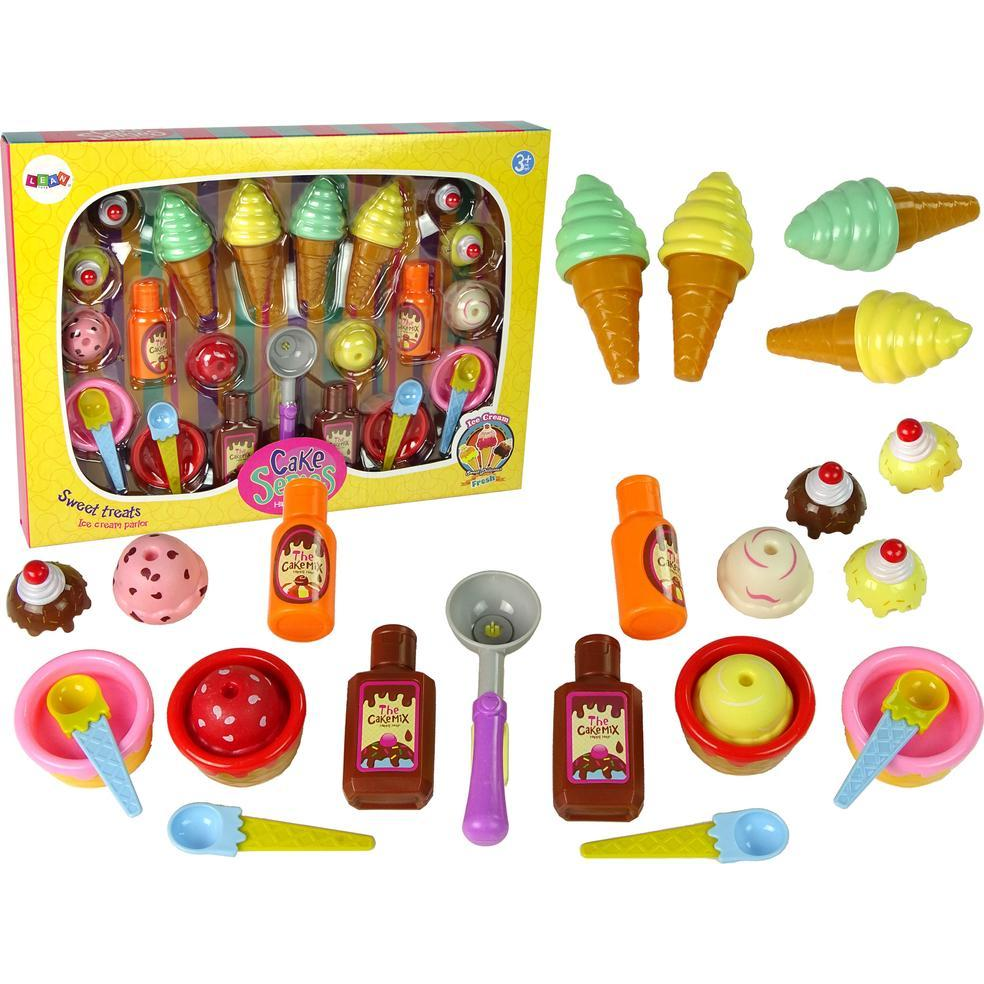 Sweetie Készlet Fagylalt Cupcakes Mártások Kanálok (10075-uniw)