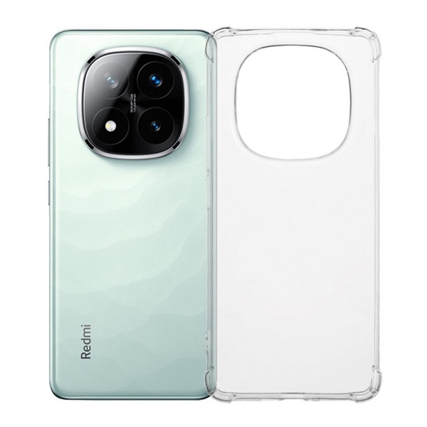 Roar JELLY ARMOR szilikon telefonvédő (ütésállóság, légpárnás sarok) ÁTLÁTSZÓ Xiaomi Redmi Note 14 Pro Plus 5G (GP-167199)