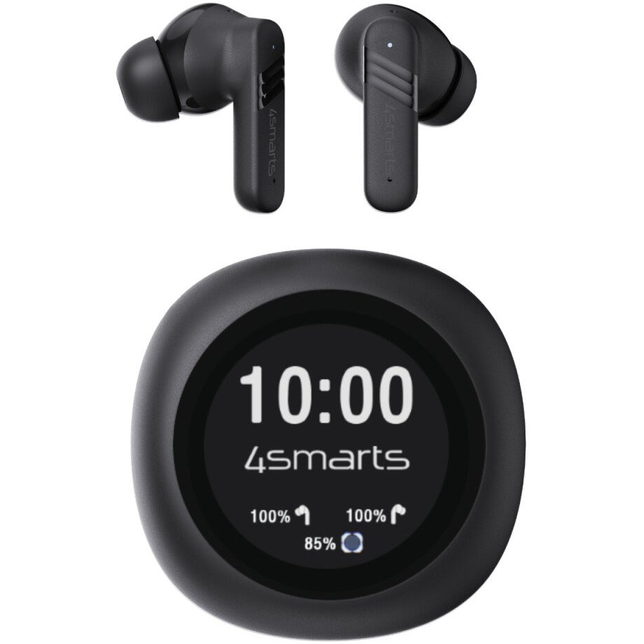 4SMARTS SkyBuds Screen Pro ANC TWS fekete (541303)