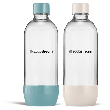 SodaStream JET DUO 2x1L kék-homok palack szett (BO JET DUO PALACK KÉK HOMOK)