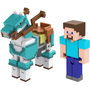 Фигурка Mattel Minecraft Steve and Armored Horse