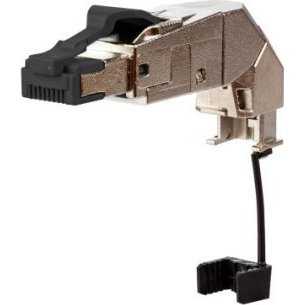 Metz Connect Kabel Terepen összeszerelhető RJ45 csatlakozó 130E405042-E Dugó Fekete 1 db (130E405042-E)