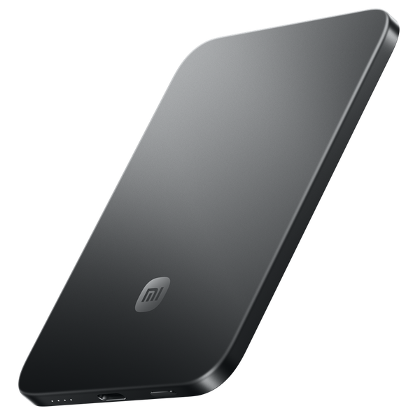 Powerbanka Xiaomi Magnetická pro Apple iPhone Tenká 6mm 5000mAh Černá