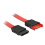 DeLock 83956 SATA hosszabbító kábel 100cm (piros)
