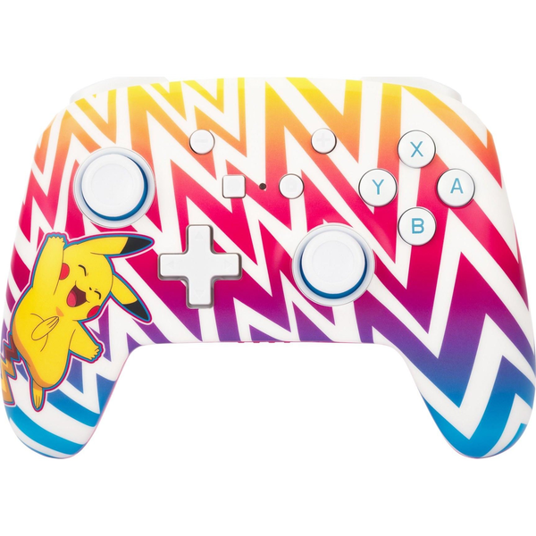 PowerA Enhanced Wireless, Nintendo Switch, Pokémon: Pikachu Vibrant, Vezeték nélküli kontroller