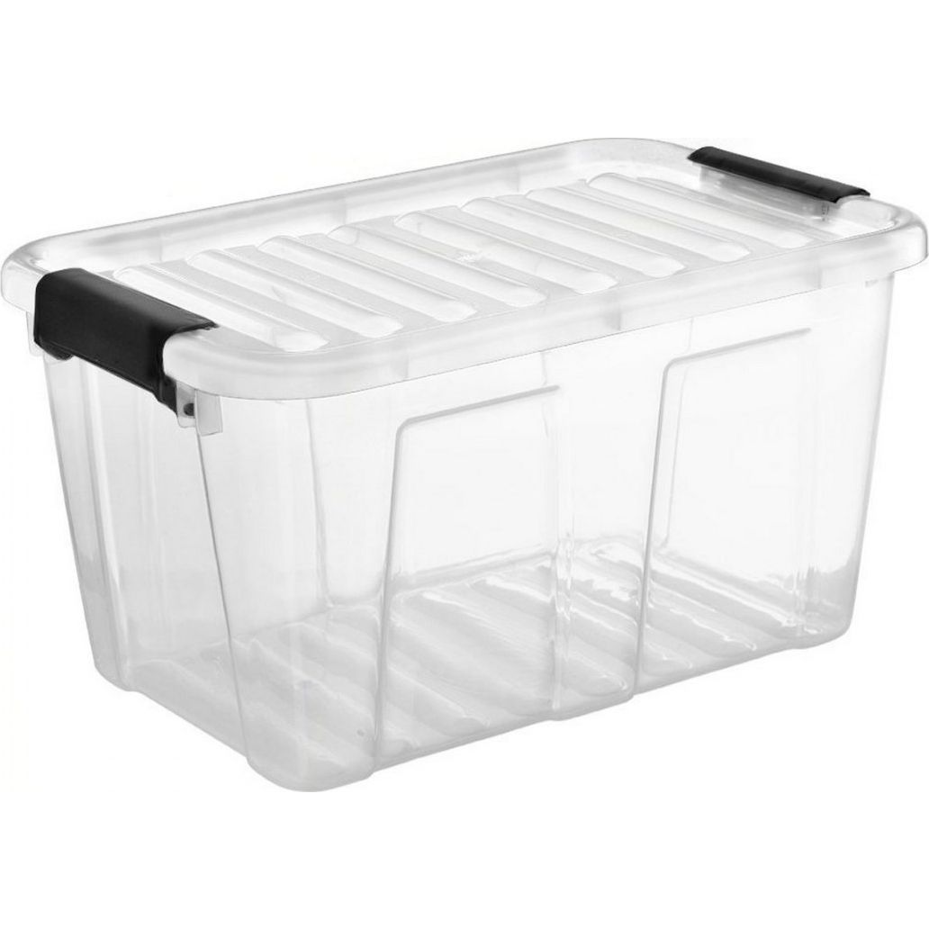 IRIS Home Box 30 literes tárolódoboz zárható tetővel 22320803 (TEA000321)