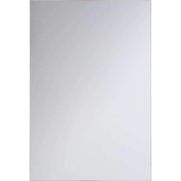Shumee Szafka łazienkowa wisząca z lustrem 40 x 60 cm biała PRIMAVERA