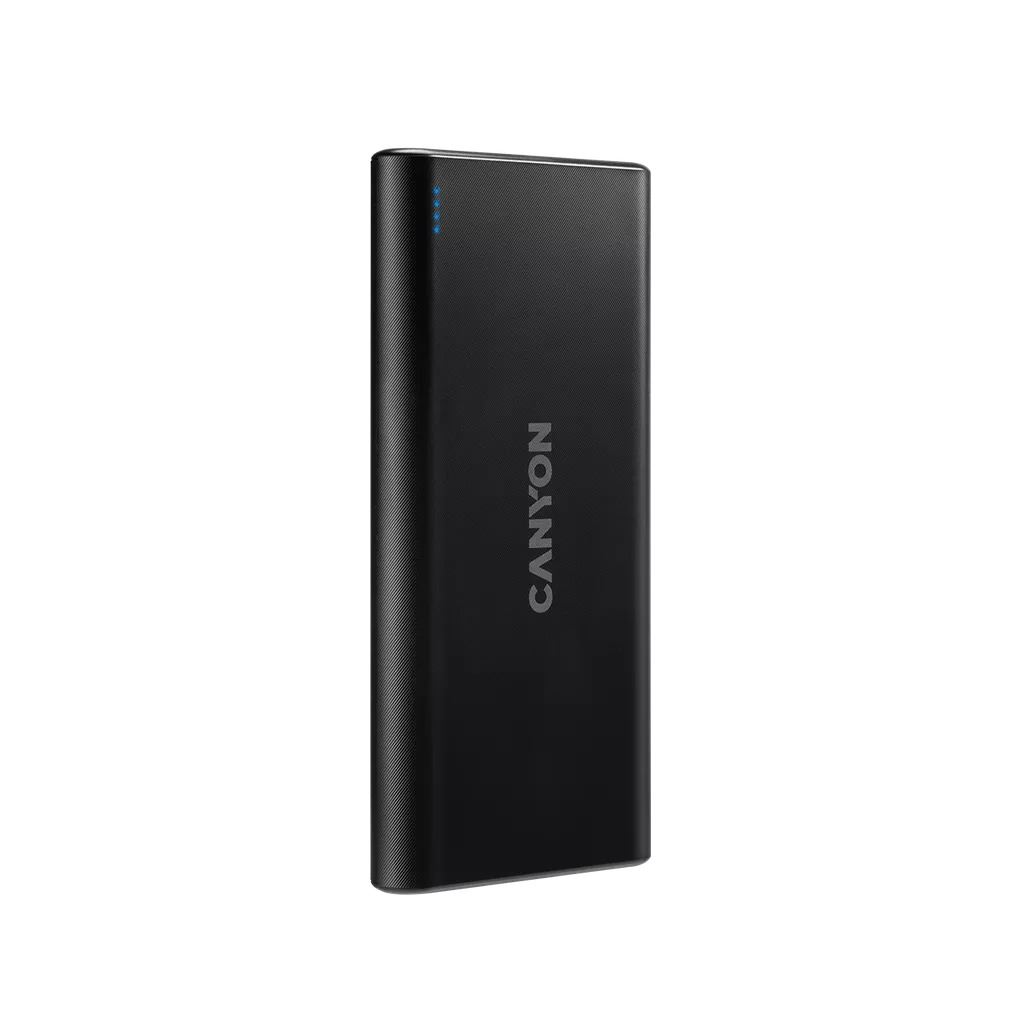 Canyon CNE-CPB1008B Compact Power Bank 10000mAh fekete (CNE-CPB1008B)
