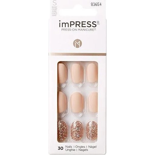  Kiss Self-adhesive nails imPRESS Evanesce 30 pcs