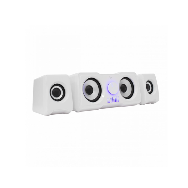 White Shark MOOD GSP-968W RGB 2.2 бял високоговорител, RGB LED