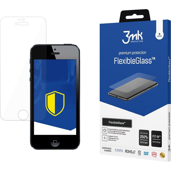 Hybridní Sklo 3MK pro Apple iPhone 5/5S/SE (2016) 1 ks