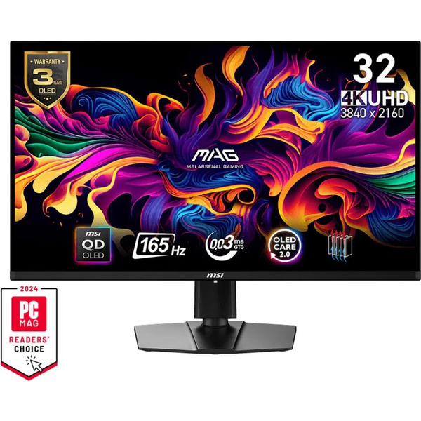 MSI MAG 321UP QD-OLED 32" 4K gamer monitor 240Hz
