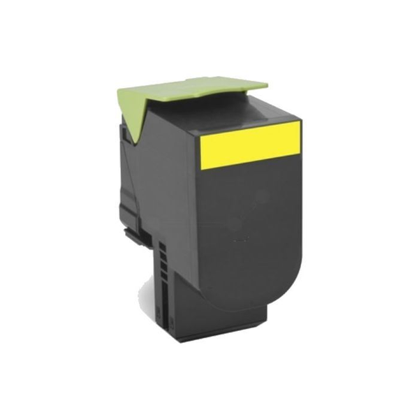Lexmark 78C2XY0 tonerpatron 1 stk Original Gul
