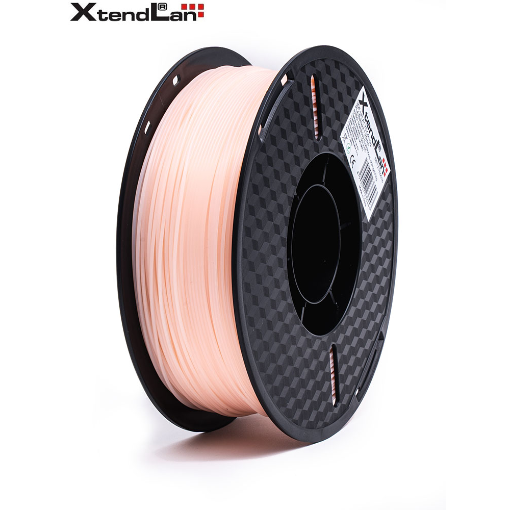 XtendLAN Filament PLA 1.75mm 1 kg - Világító narancssárga (3DF-LPLA1.75-OR 1KG)