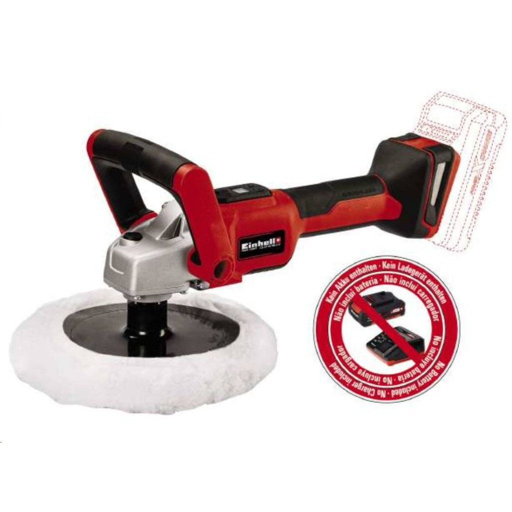 Einhell CE-CP 18/180 Li E-Solo polírozó - akkumulátor és töltő nélkül (2093320) (2093320)