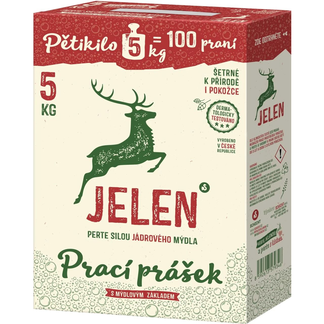 Jelen bio mosószer 5kg (100 mosás) (8592613579346) (8592613579346)