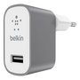 Belkin F8M731VFGRY зарядно за мобилни устройства Универсален Сив Променлив ток (AC) На закрито