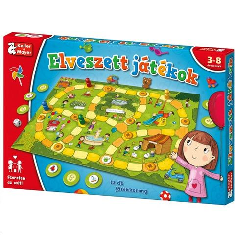 Keller & Mayer Elveszett játékok társasjáték 2-4 játékos