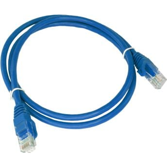 Alantec Patch-cord U/UTP kat.6A LSOH 0.25m niebieski ALANTEC