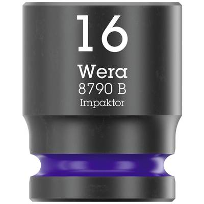 Wera 8790 B Impaktor (05005507001) Külső hatlap Dugókulcs betét 16 mm 1 db 3/8 (05005507001)