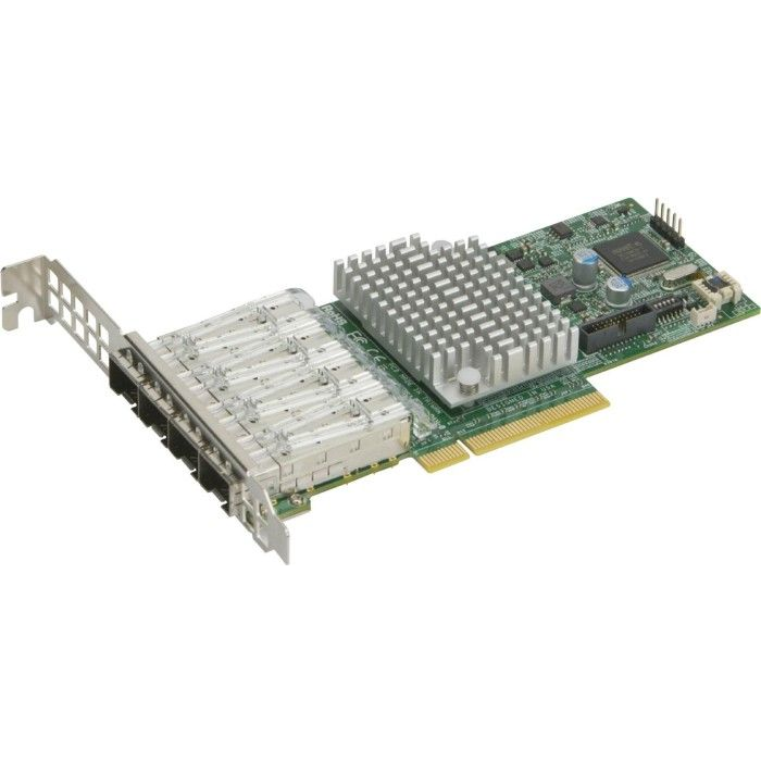 Supermicro AOC-STG-I4S hálózati kártya Belső Ethernet 8000 Mbit/s (AOC-STG-I4S)