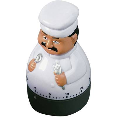Konyhai időzítő, szakács figura, O 104 x 58 mm, TFA 38.1008 (38.1008)