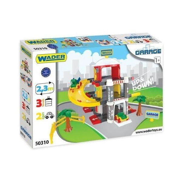 Wader Három emeletes garázs szett lifttel 2.3m (50310) (wa-50310)